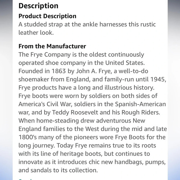 Frye signature studded harness rustic brown leather boots size 6 - Picture 14 of 16